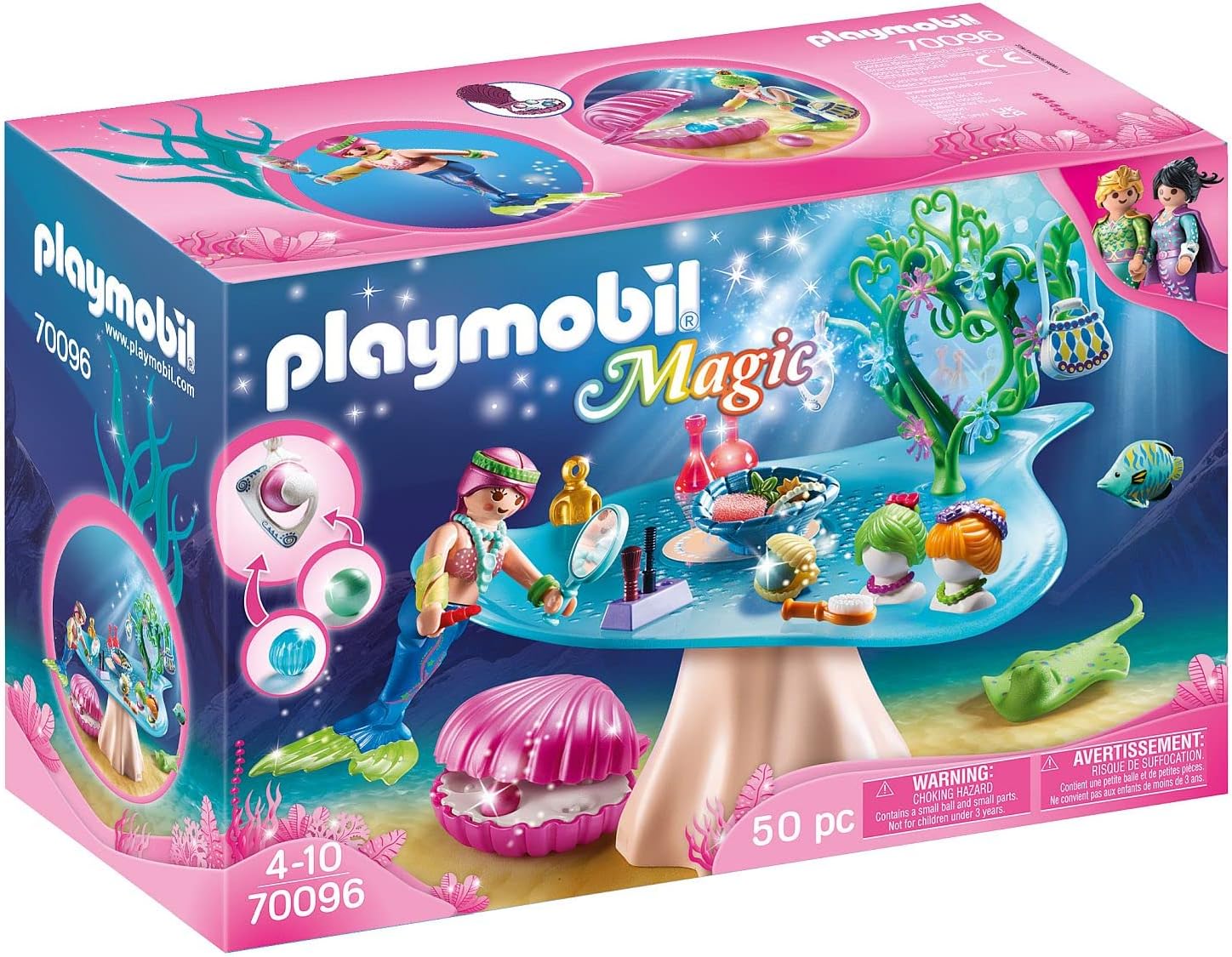 Playmobil Mermaid Beauty Salon with Jewel Case