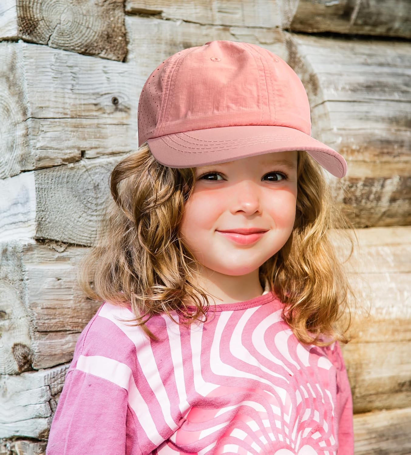 Jastore Kids Sun Hats for Girls Boys Quick Drying Baseball Cap Lightweight Sun Protection Hat for Outdoor Activity - Image 6