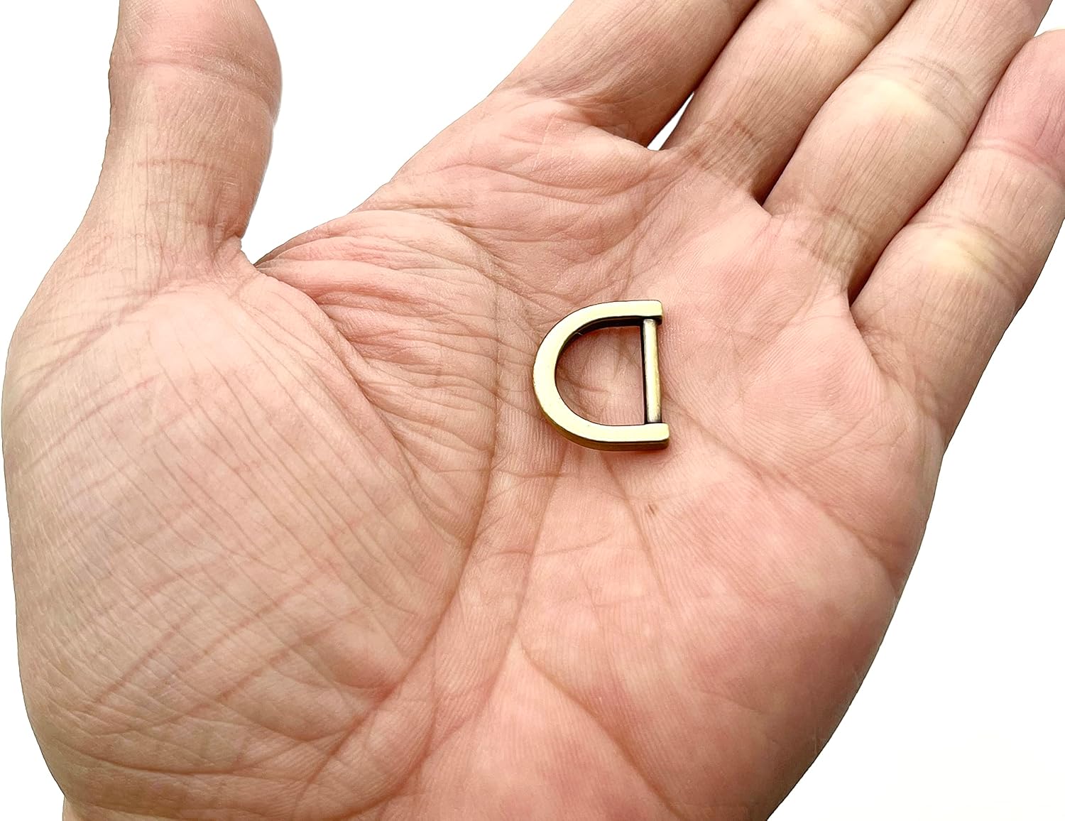 ANTI BRONZE zinc alloying D Shape Rings Semi-Circular D ring buckles 1/2" / 13mm for webbing straps bags purse belt Dog Collars hardware making i55