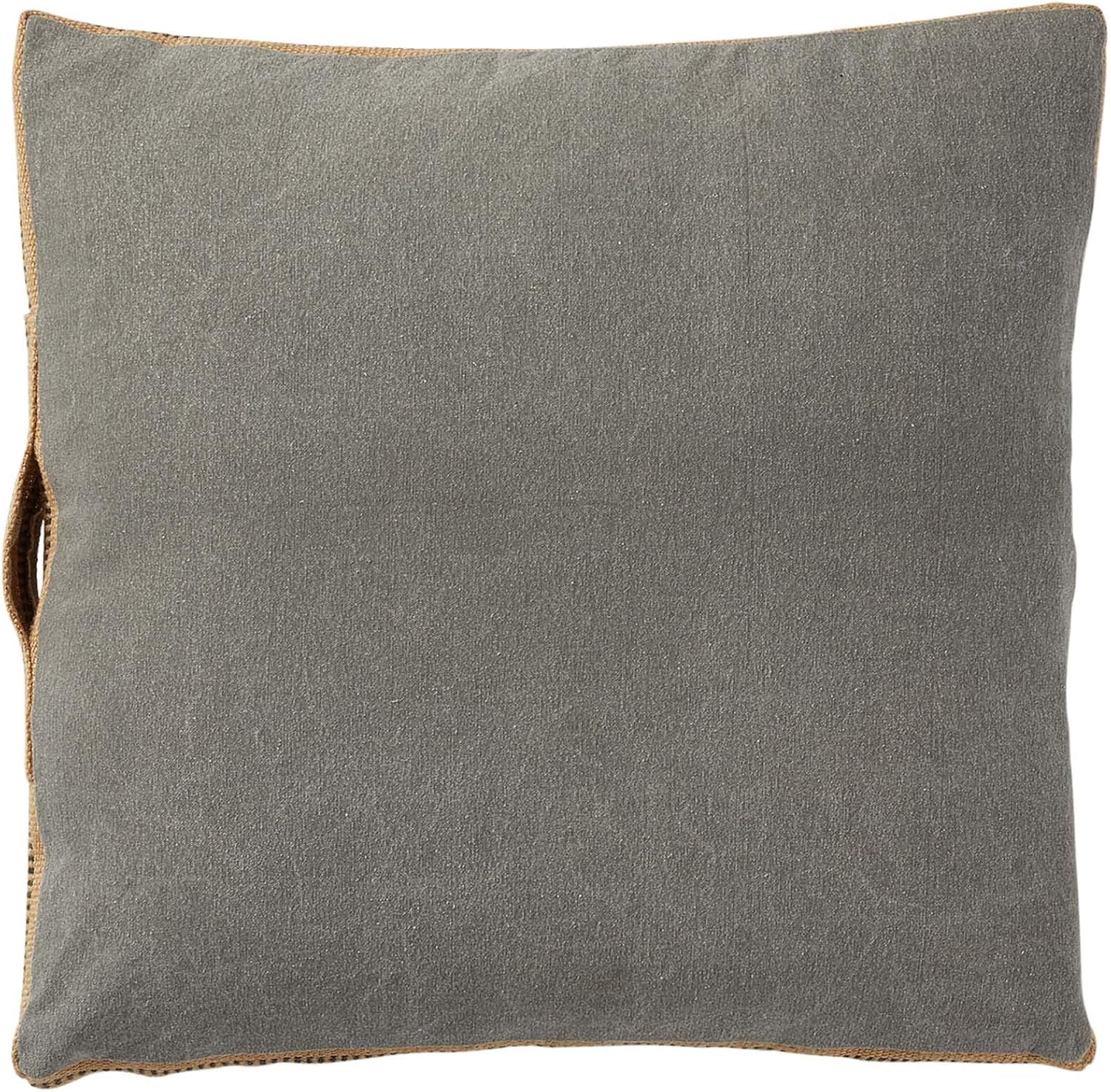 Mud Pie Web Handle Pillow, Navy