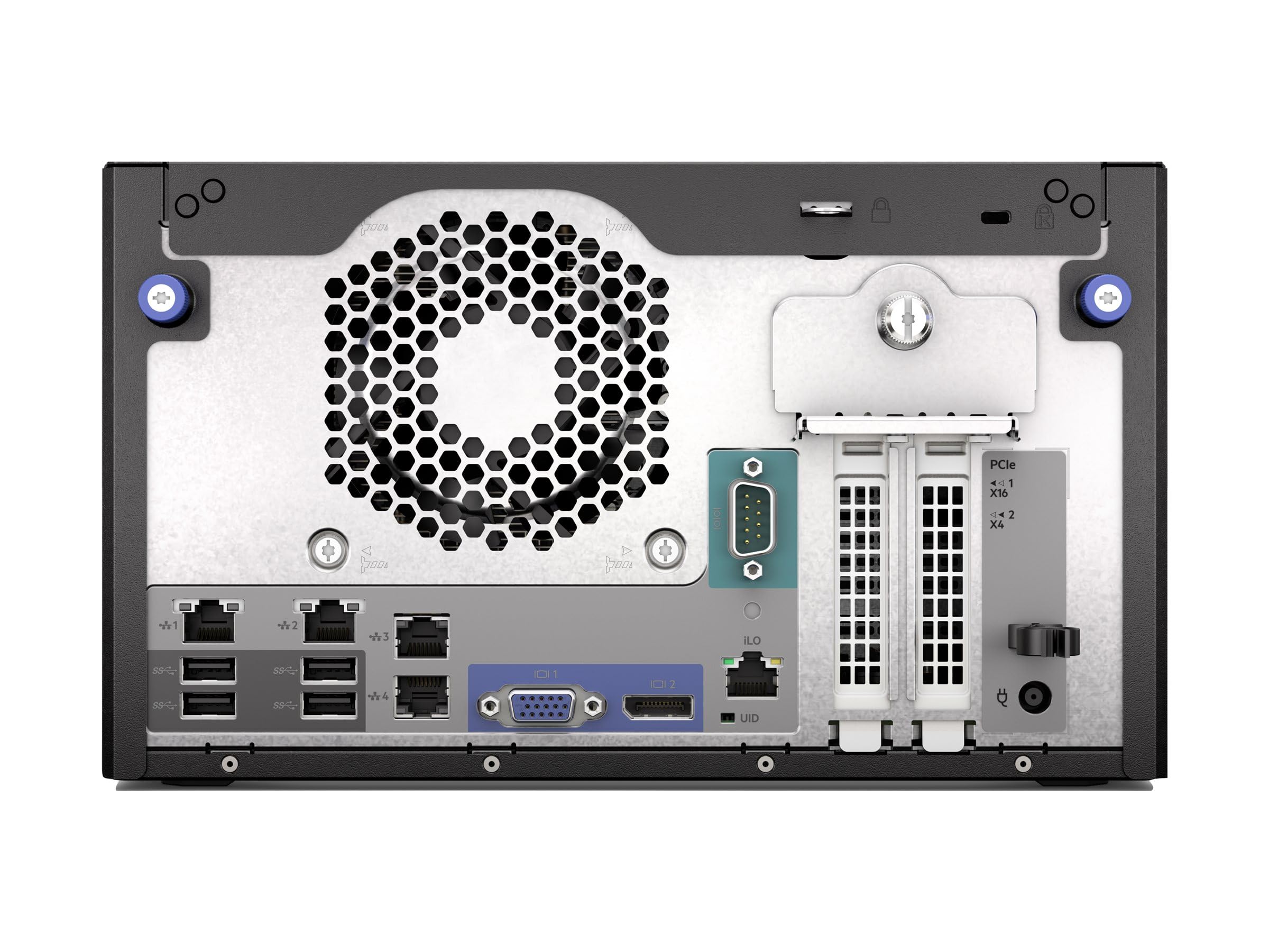 HPE ProLiant MicroServer Gen11・Serveur・Ultra-micro-tour・1 voie ・1 x Xeon 6325P/3,5 GHz・RAM 32 Go ・SATA・Non échangeable à chaud 8,9 cm (3,5") (P87455-425)