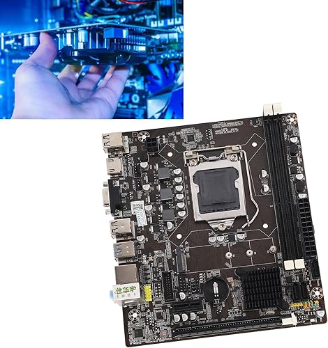 Miniatura 4 de Placa base de minería B75M M ATX para Corei7, i5, i3 LGA1155 CPU, SATA3.0, SATA2.0, PCI E8X, DDR3 x2, tarjeta, placa base de computadora, VGA,