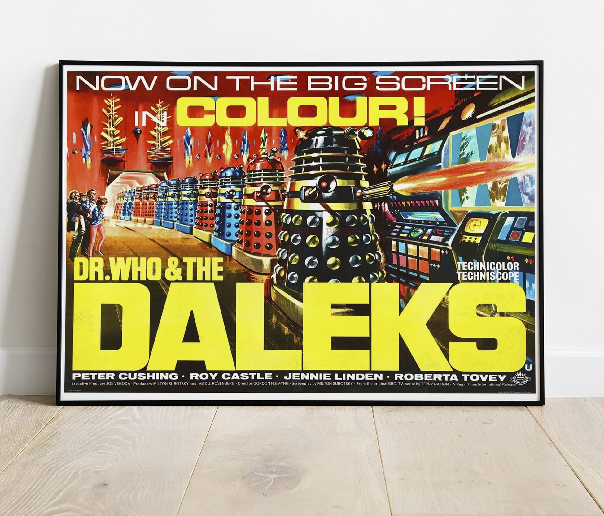 Dr Who and the Daleks Doctor Who Classic Movie Peter Cushing