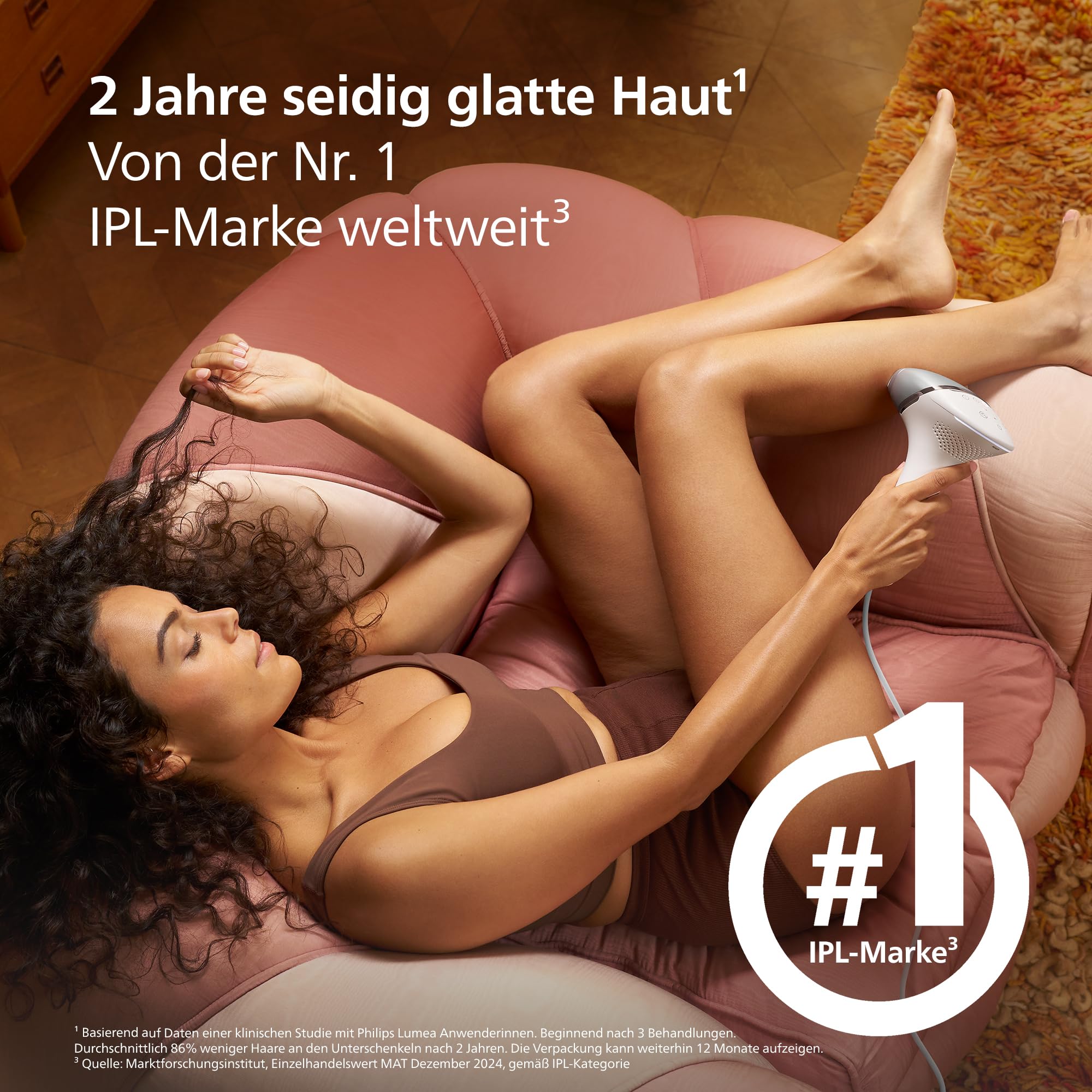 Philips Lumea IPL 8000 BRI946/00 mit SenseIQ – 3 Aufsätze Ansicht 3