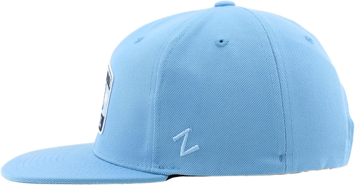 North Carolina Tar Heels NCAA Officially Licensed Hat Flat Snapback Z11 Switchback Team Color - Image 3
