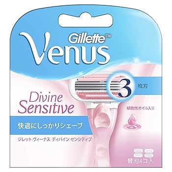 ヴィーナス スワール 女性用 カミソリ 替刃 4個入×３セット Amazon.co.jp: ヴィーナス Gillette Venus 女性用カミソリ