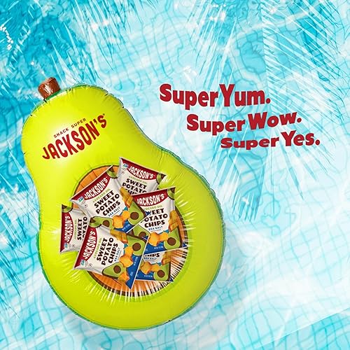 Miniatura 6 de Jackson's Patatas fritas de camote con sal marina hechas con aceite de aguacate prémium (1 oz, paquete de 15)  Apto para alérgenos, sin gluten, sin