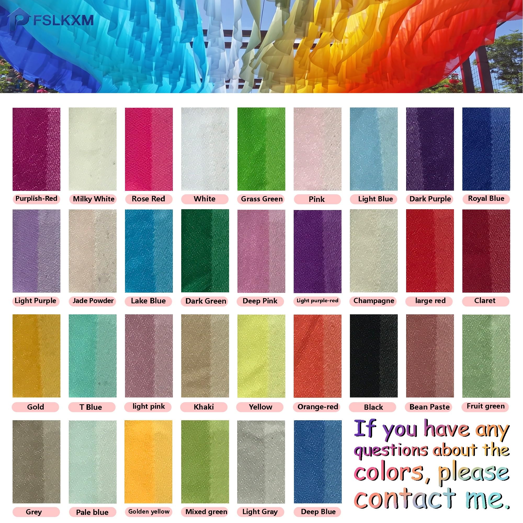 Querbehang Vorhang für Hochzeit Fotografie Tüll Decken-Vorhänge | Hochzeitsbogen Wandbehang Dekoration Decken-Vorhänge Schals Voile Vorhang Khaki60m x 50cm