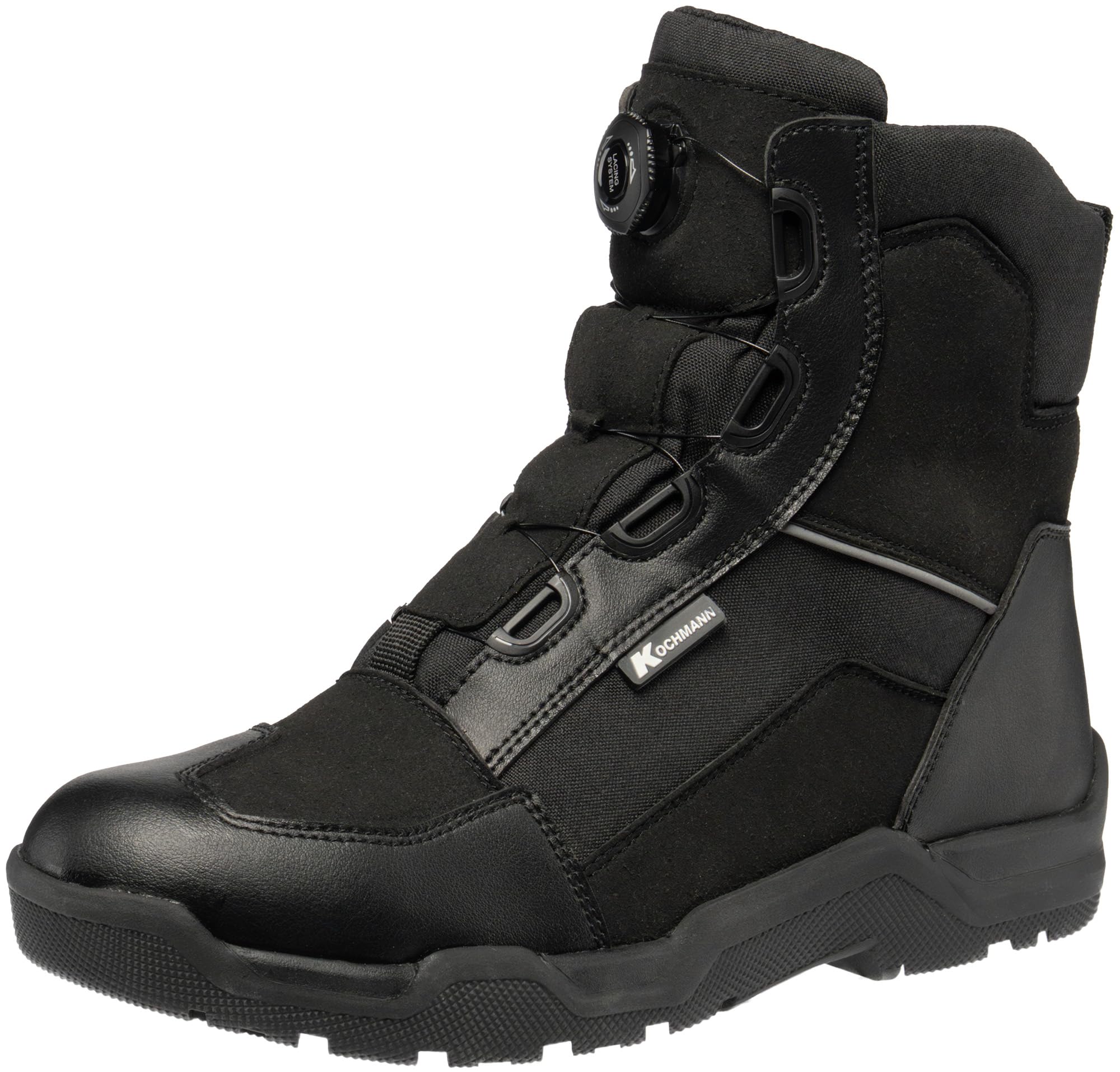 Kochmann Bergamo Black Hipora Motorrad Stiefel, 43