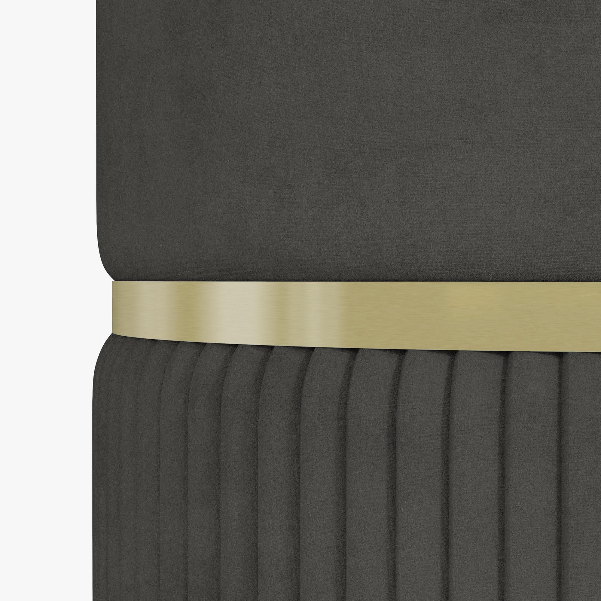 HOMCOM Pouf Contenitore per Soggiorno, Ingresso e Camera da Letto, Pouf Portaoggetti in Tessuto Effetto Vellutato 120 kg max, 36x36x44 cm, Grigio