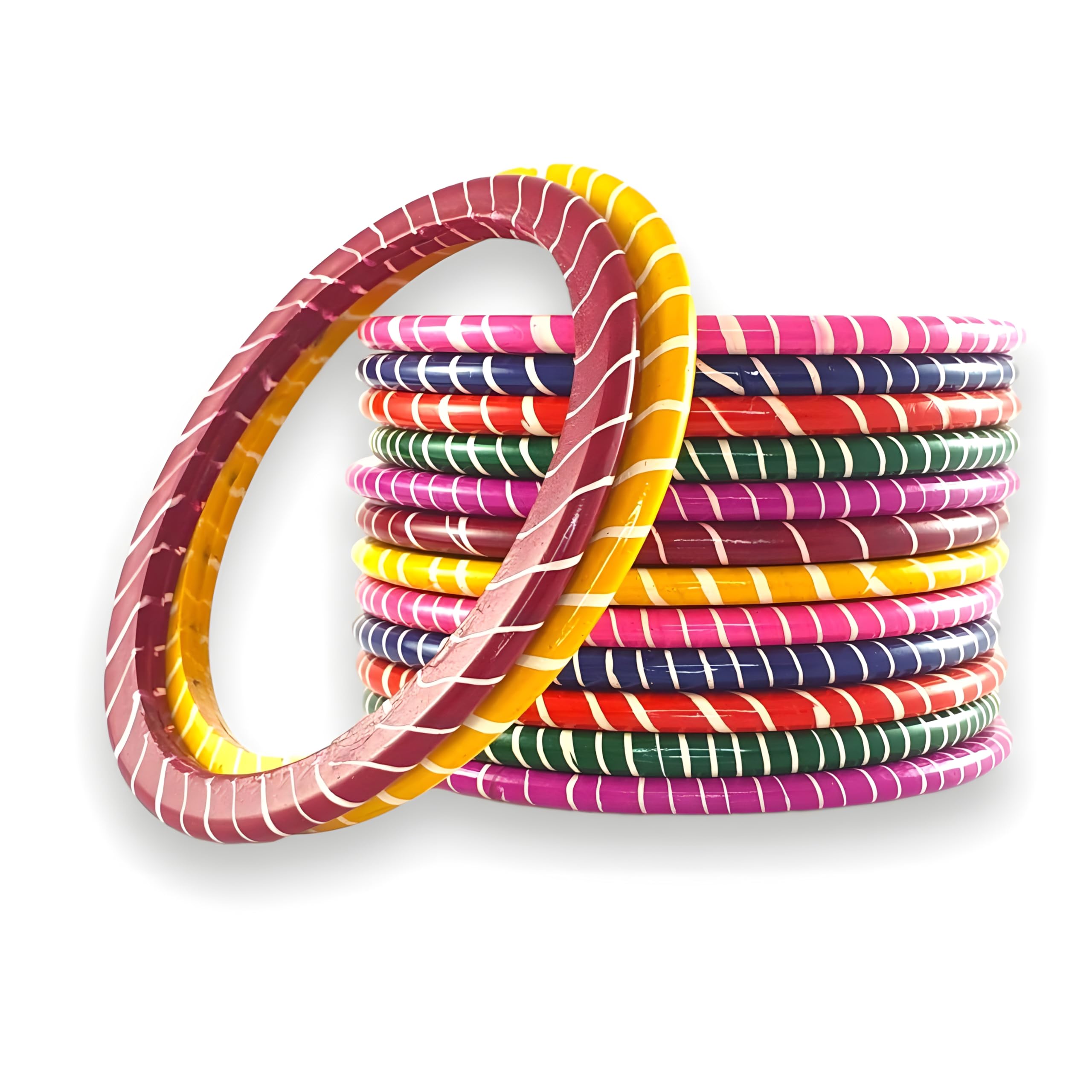 Praavya Traditional Rajasthani Beautiful Multicolor Lac Bangle Set Chuda For Women and Girls (Set of 14) (2.4) (B0BG4Z4Q2L) Amazon Price History, Amazon Price Tracker