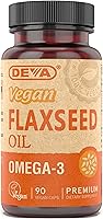 Vista 1 de DEVA Vegan Flaxseed Oil - 90 Vcaps