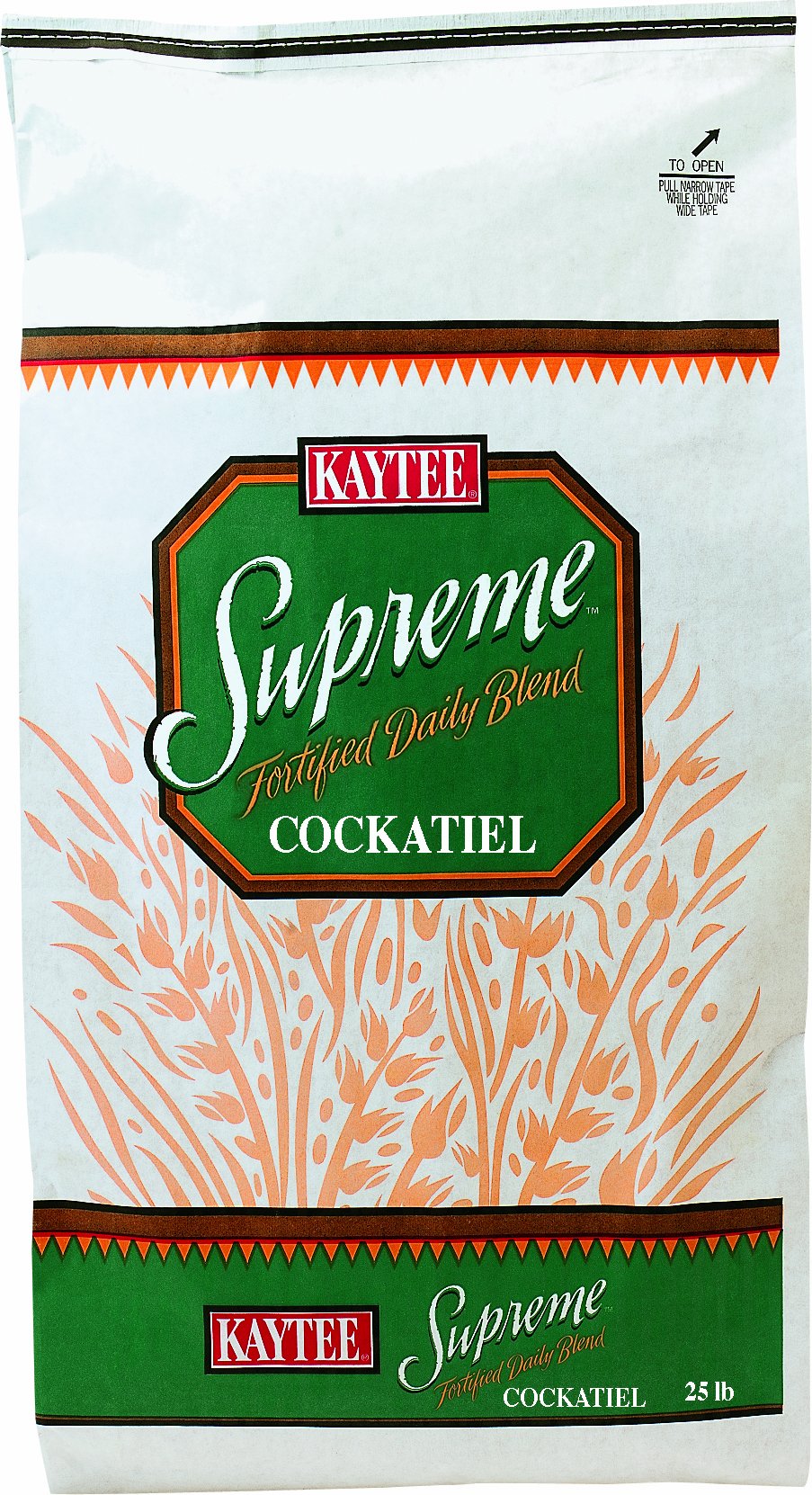Kaytee Supreme Cockatiel Food 25 lb