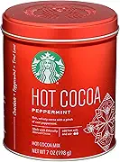 Starbucks Hot Cocoa, Peppermint, 7 Ounce
