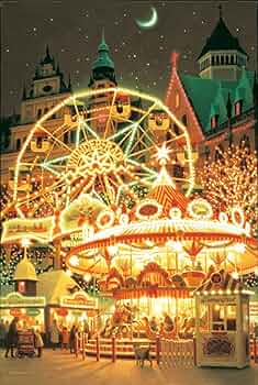 ✦未開封✦ストレイシープ メリーゴーランド 光るジグソーパズル 1000ピース Amazon.co.jp: 1000ピース 光るジグソーパズル めざせ! パズルの