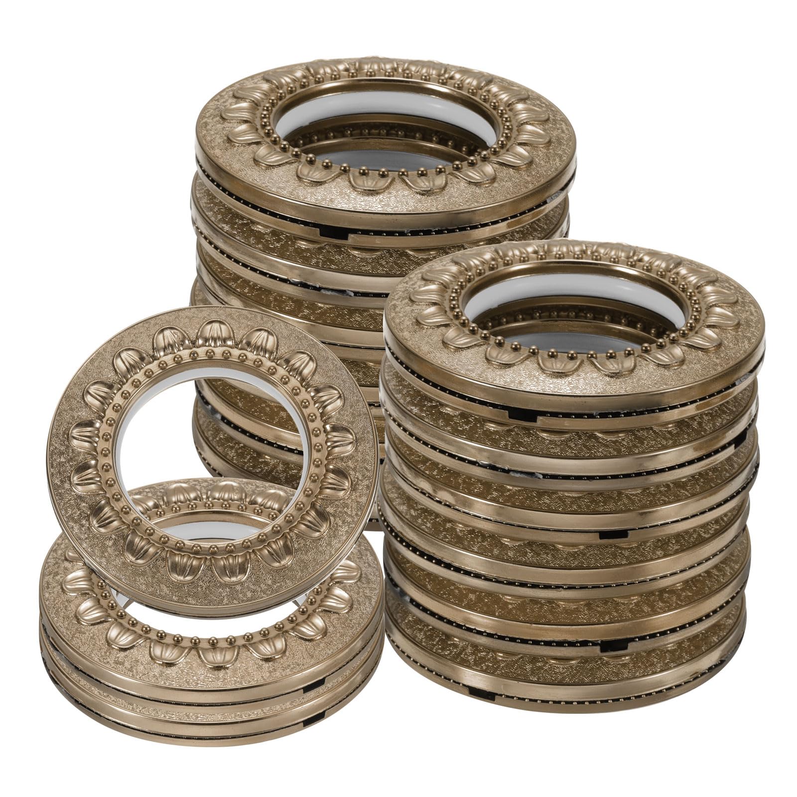 Œillets de rideaux coulissants uxcell 42 mm café pour remplacer les anneaux cassés