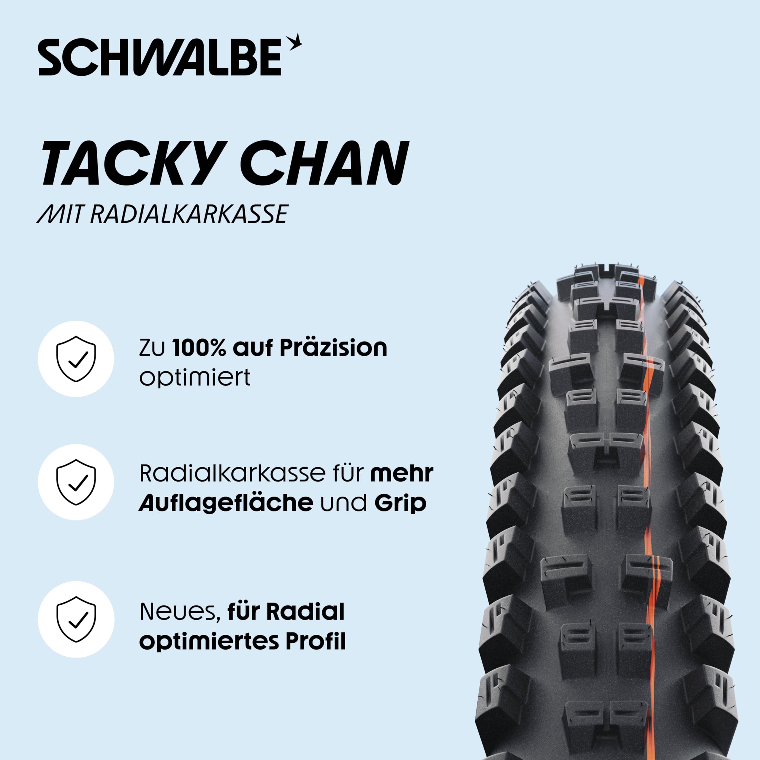 SCHWALBE Tacky CHAN Gravity PRO, TLR