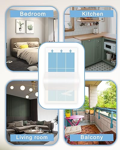 Miniatura 7 de Paquete de 24 recambios de tarjetas de pegamento para Dynatrap DT3009 DT3019 DT3039 y Gardner Flyweb Classic Indoor Insect Mosquito Trap Recambios