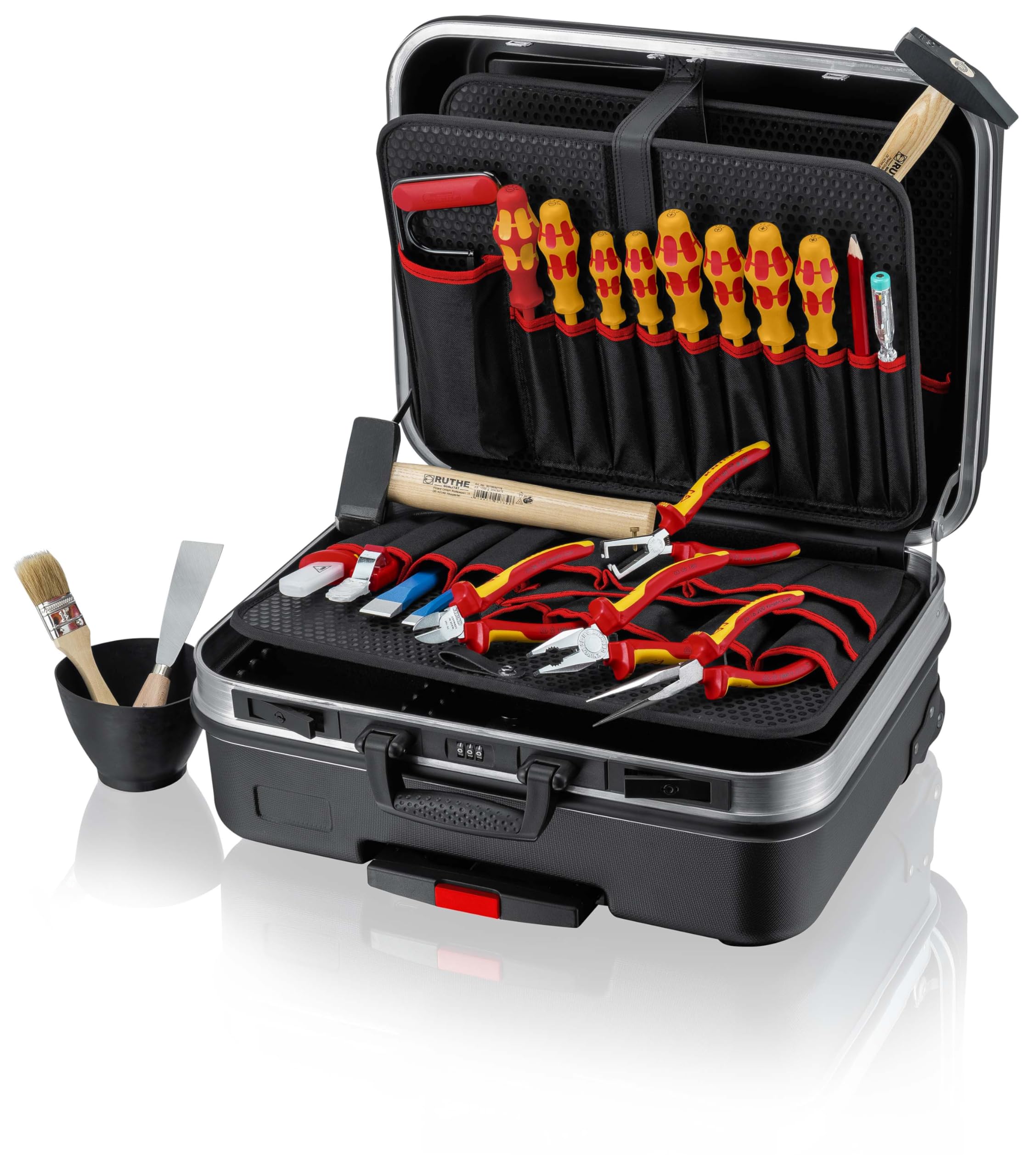 KNIPEX Maleta de herramientas BIG Basic Move Electro 24 unidades 515 mm, 00 21 06 HL S