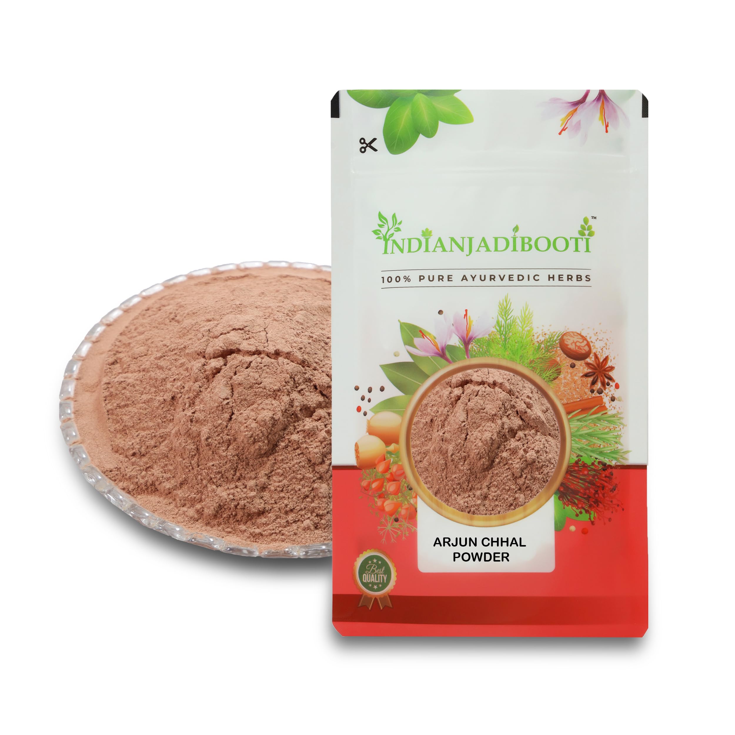 IndianJadiBooti Pure Arjun Chhal Powder (Terminalia Arjuna Bark) | Traditional Ayurvedic Botanical for Cardiovascular Wellness, Heart Harmony & Systemic Vitality - 100g
