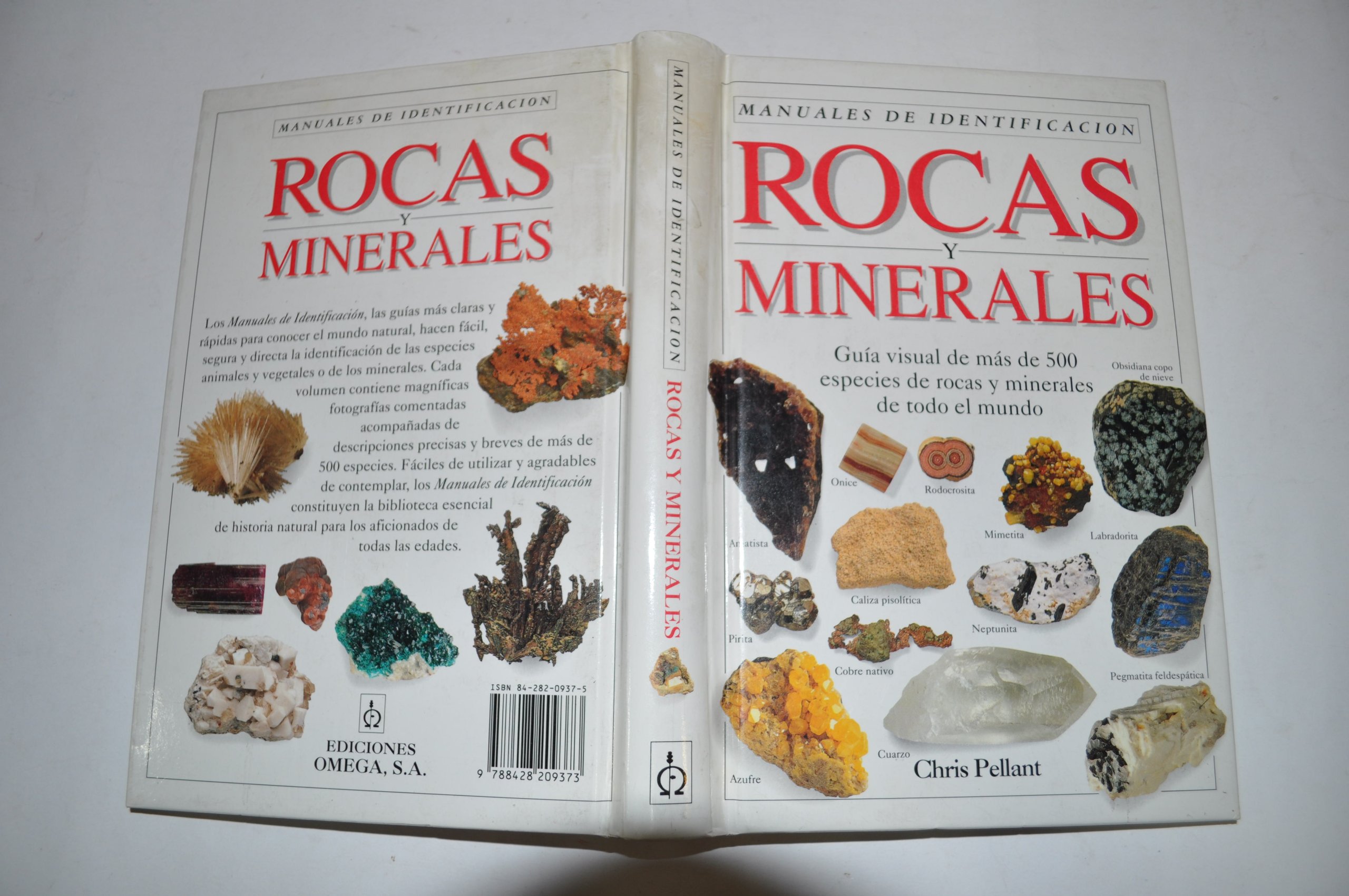 ROCAS Y MINERALES. MANUAL IDENTIFICACION (GUIAS DEL NATURALISTA-ROCAS-MINERALES-PIEDRAS PRECIOSAS)