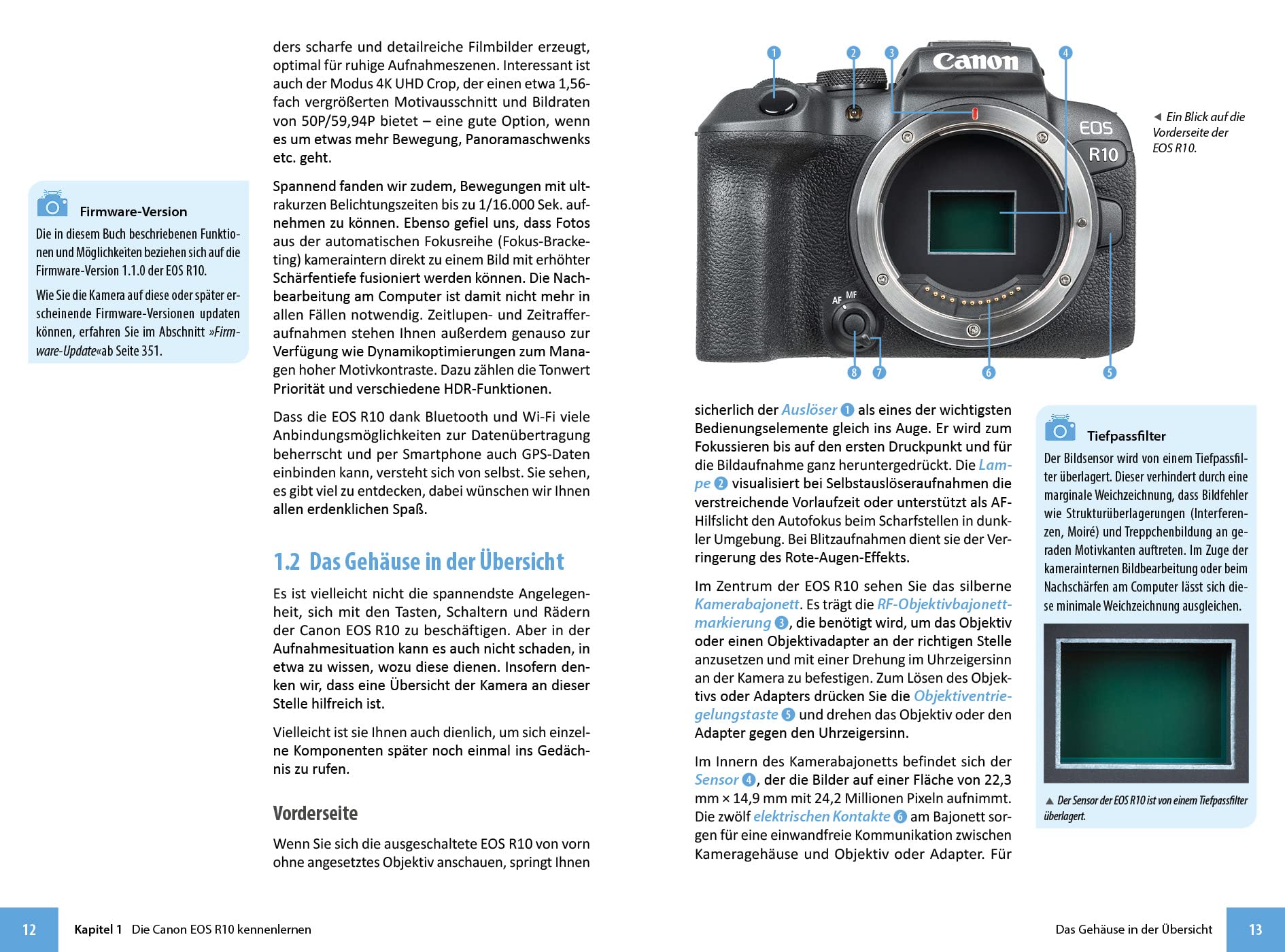 Canon EOS R10: Das umfangreiche Praxisbuch zu Ihrer Kamera!
