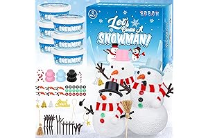 DIY Snowman Craft Winter Decoration Indoor Kits for Kids