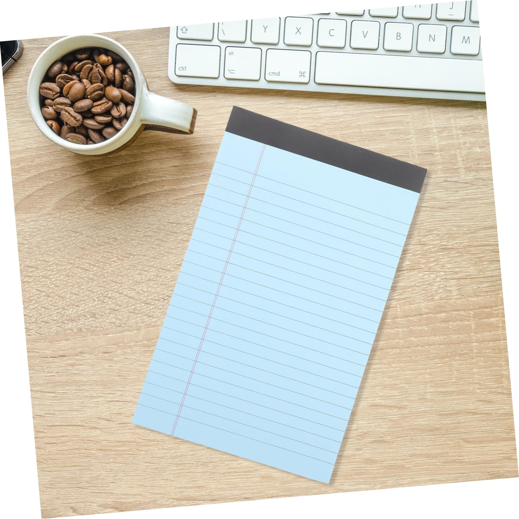 8pezzi Blocco Note Strappabile Carta per Quaderni Righe Larghe Blocchi di Carta per Ufficio e Scuola Promemoria per Appunti e Pianificazione