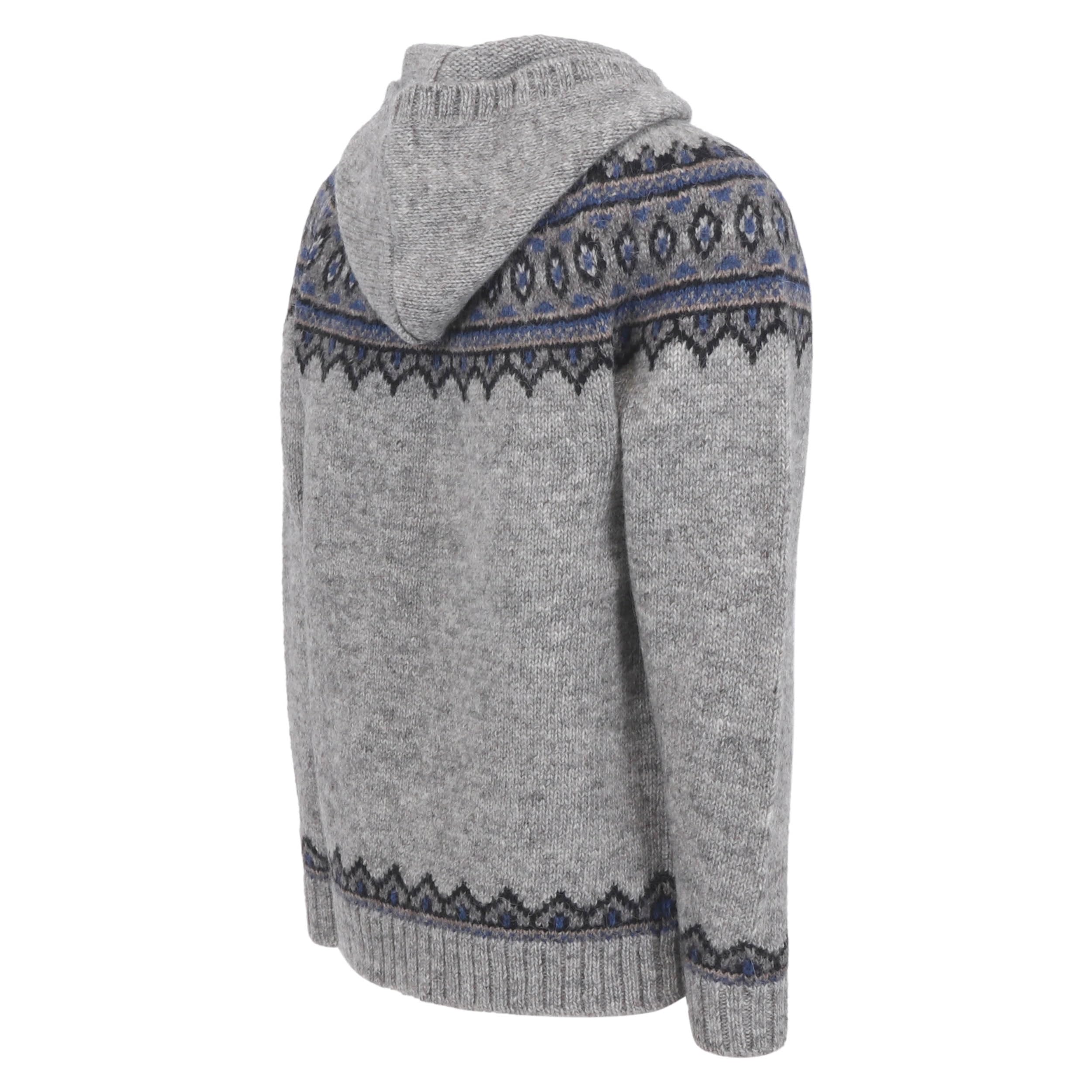 ICEWEAR Brynjudalur Woll-Cardigan – isländisches Design mit Zip & Kapuze