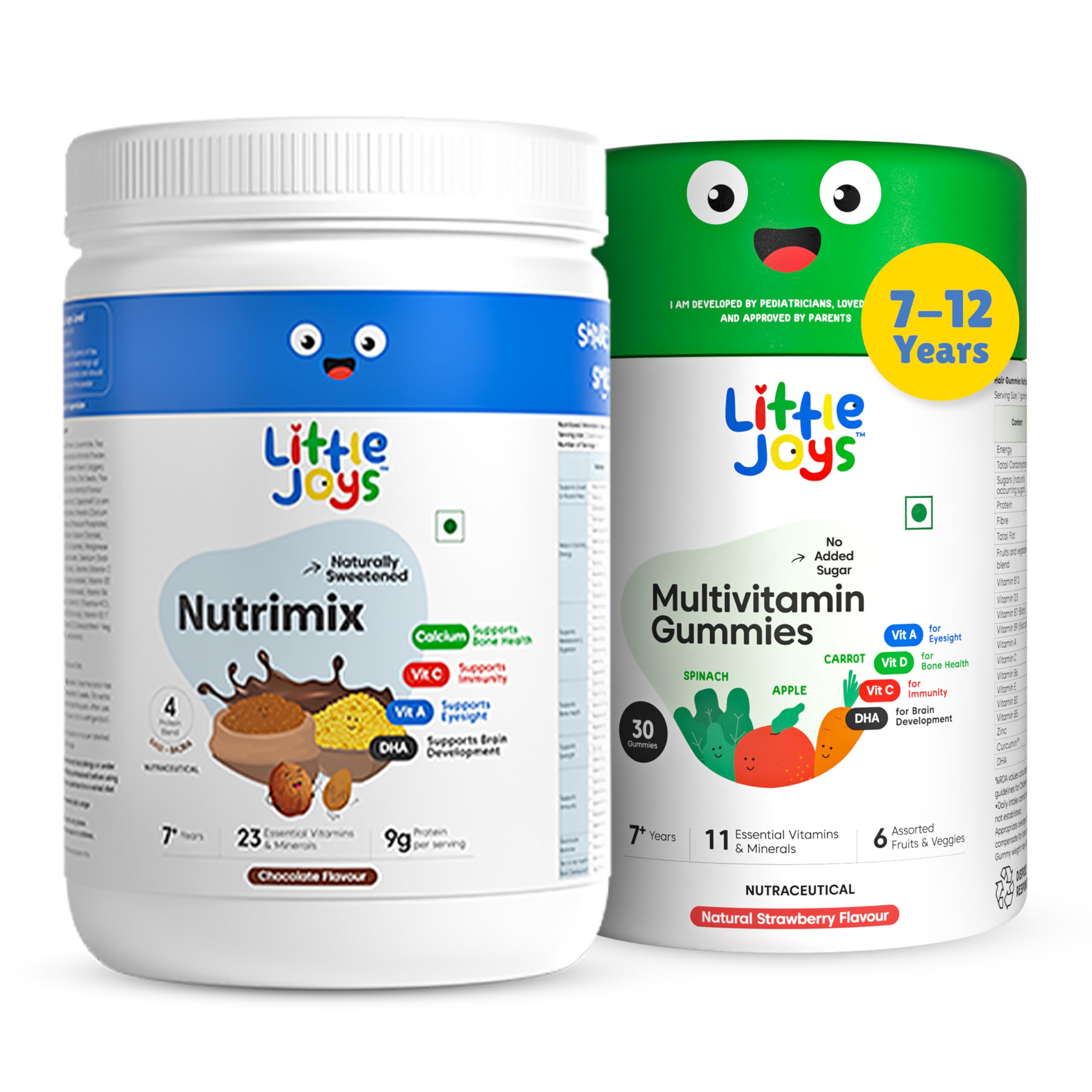 Little Joys Immunity Kit (7-12 years) | Nutrimix 350g & Multivitamin Gummies (30 Day Pack) | Supports Weight, Height, & Immunity (B0CCPF9M9M) Amazon Price History, Amazon Price Tracker