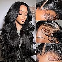 Vista 15 de ULRICA 99J - Pelucas de encaje frontal burdeos de 20 pulgadas, pelucas de cabello humano para mujeres negras 13x4, encaje HD burdeos, peluca