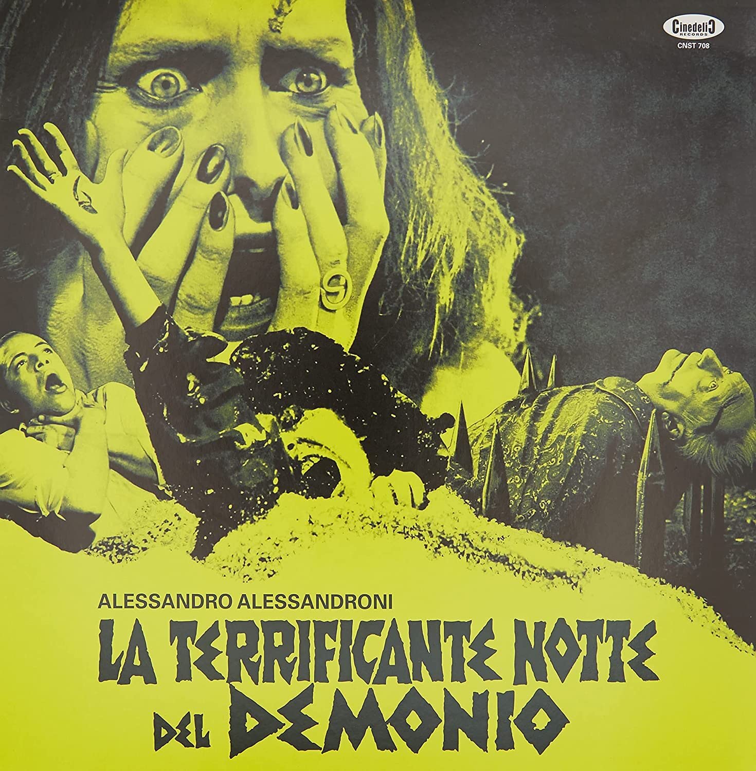Alessandro Alessandroni La Terrificante Notte ... LP New 8055323521321