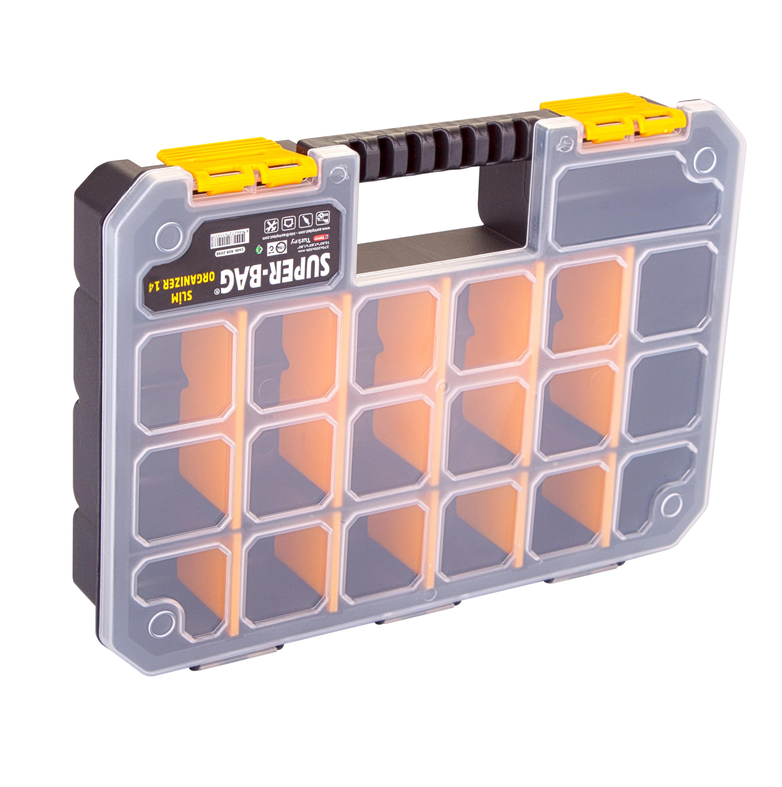 SUPER-BAG Slim Organizer 14 : Amazon.com.tr: Ofis ve Kırtasiye