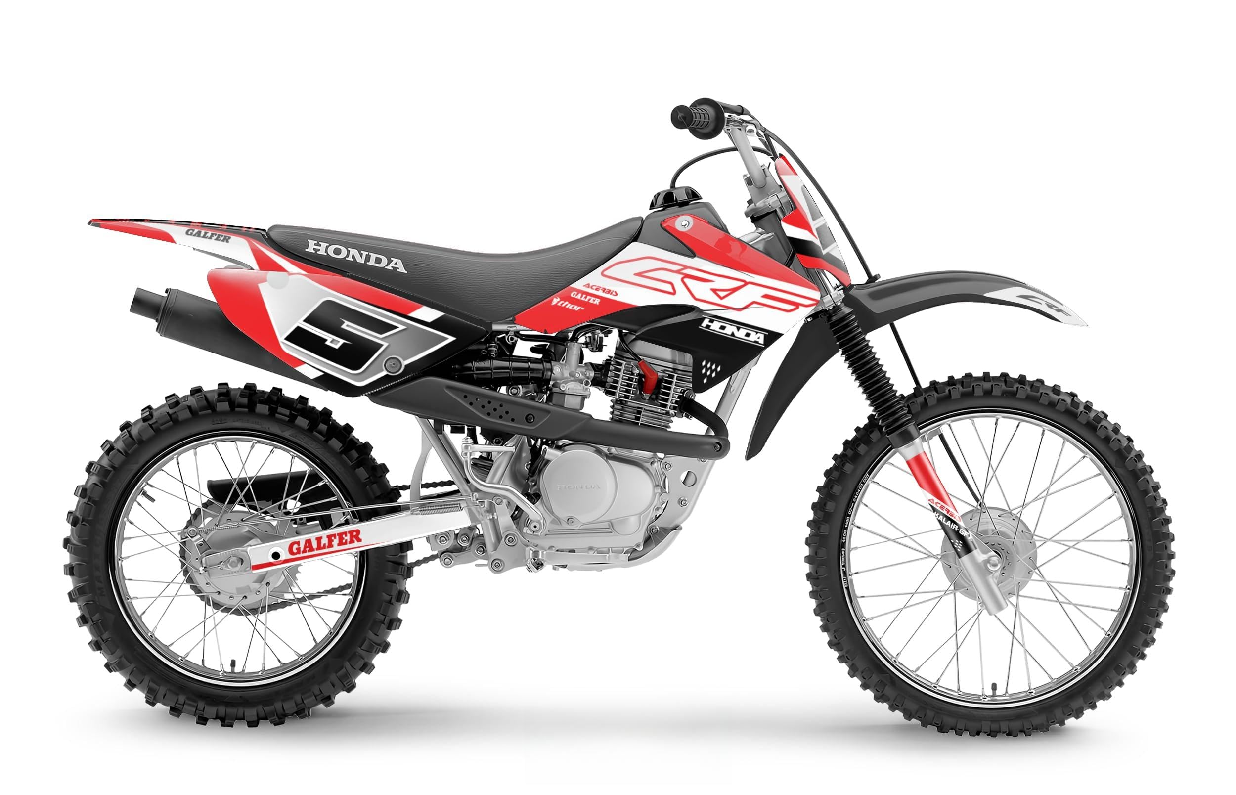 Kalair GFX Graphics Kit for Honda CRF 100 (2004-2010) VENOM Series
