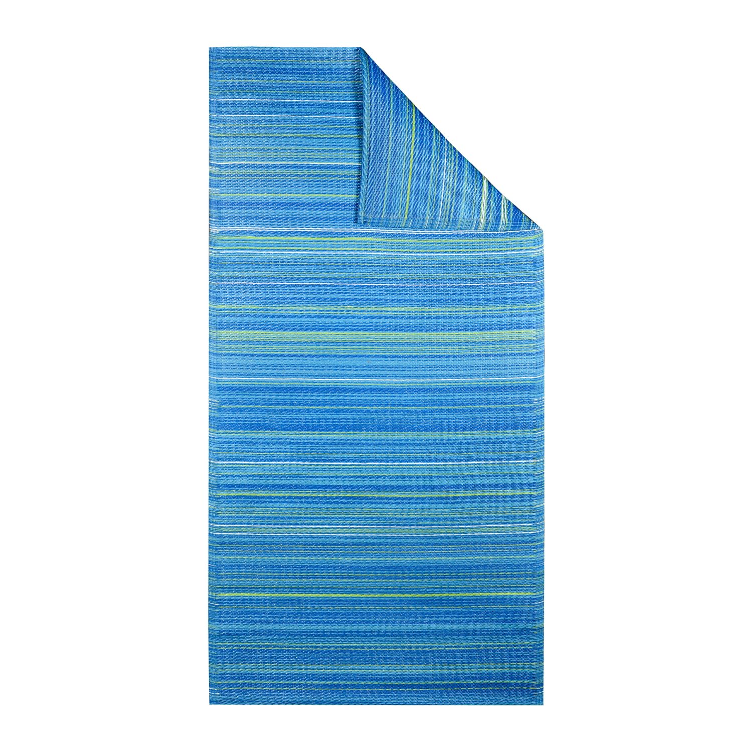 Outdoor Teppich Alvaro modern aus recyceltem Polypropylen 90 x 180 cm