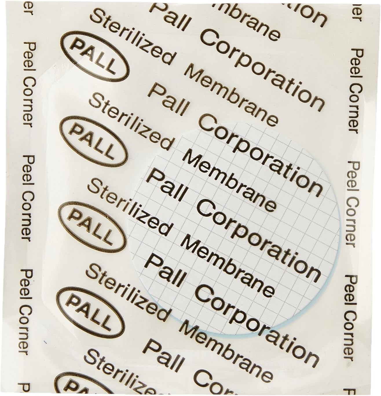 Pall 66068 Metricel GN-6 Membrane Filter, Grid Pattern, 0.45 um Pore Size, 47 mm Diameter (Pack of 1000)