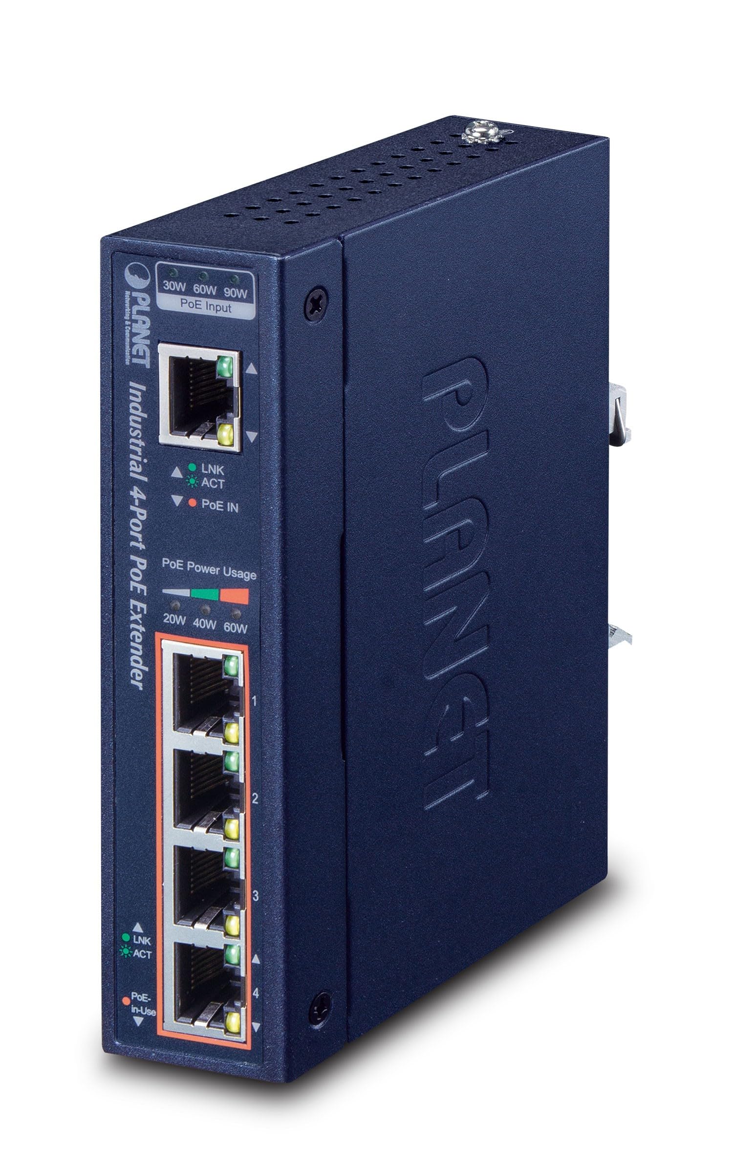 Planet IPOE-​E174 adattatore PoE e iniettore Fast Ethernet, Gigabit Ethernet 57 V