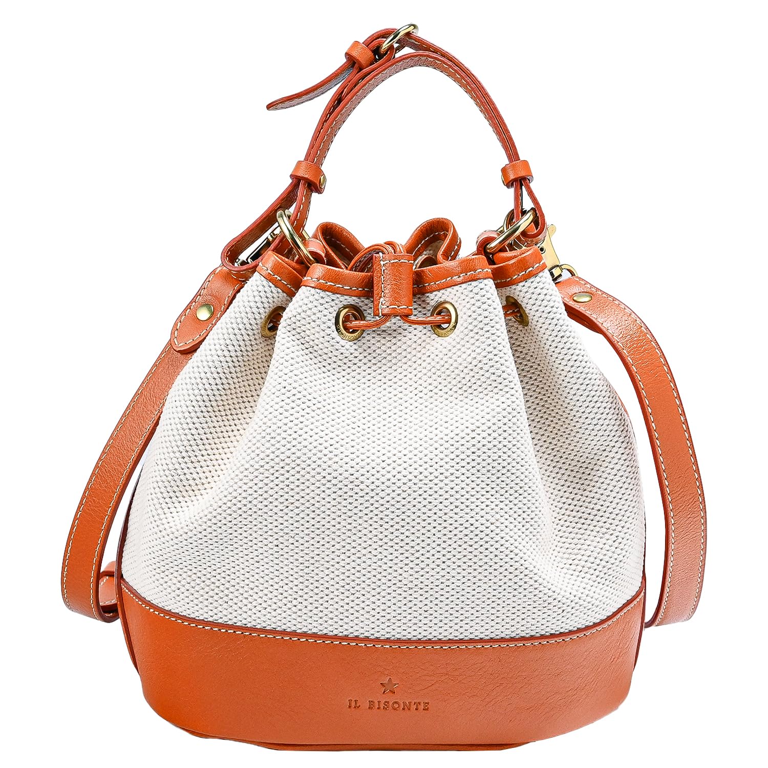 Amazon | イルビゾンテ 巾着バッグ ショルダーバッグ 2way レディース 
