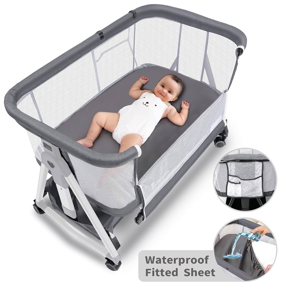 エボリBB Amazon.com: ANGELBLISS 3 in 1 Baby Bassinet, Rocking