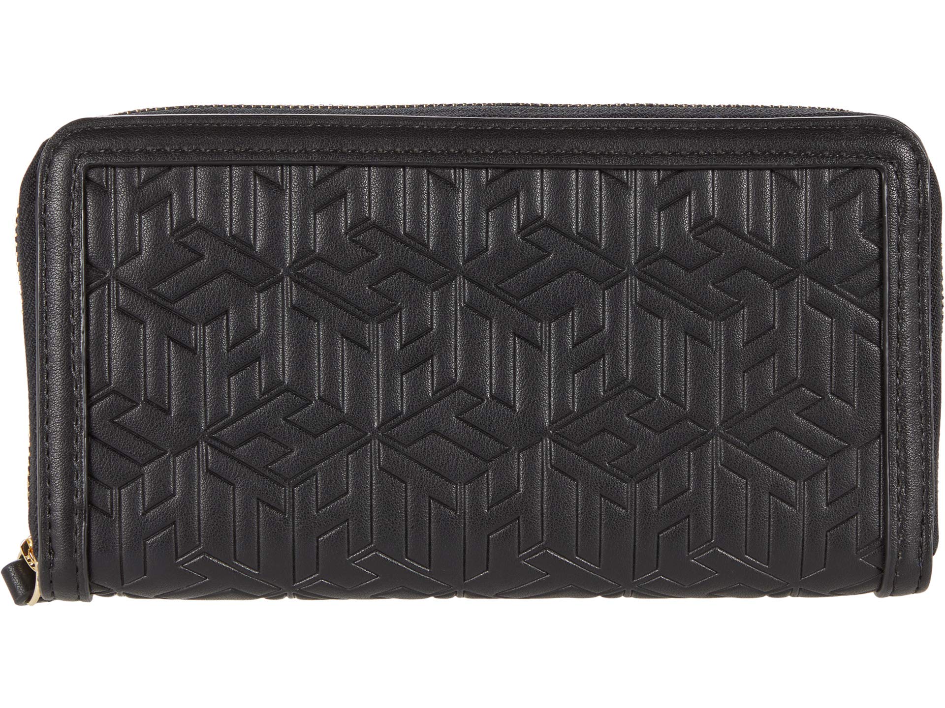 Tommy Hilfiger Tommy Hilfiger April Large Zip Wallet - TH Cube Embossed PVC