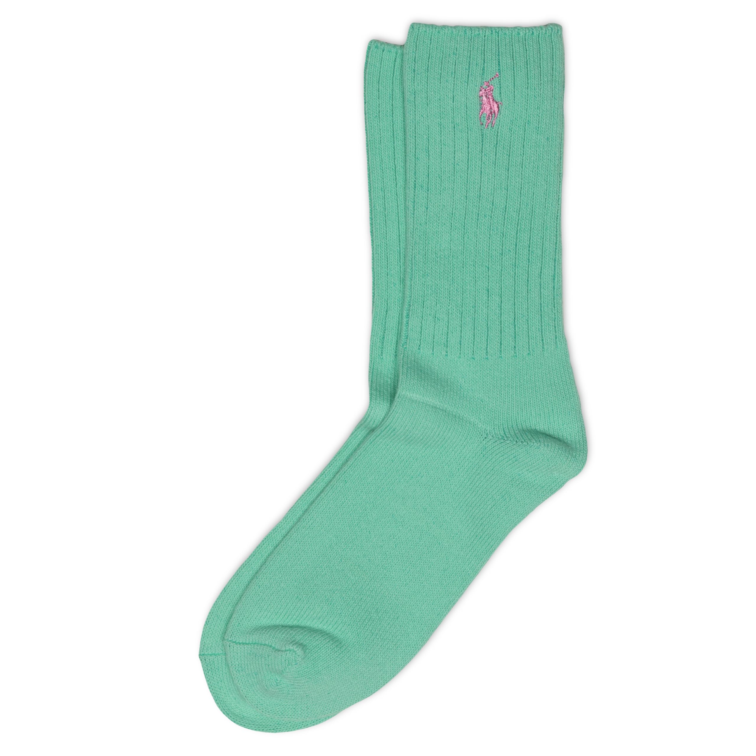 POLO RALPH LAUREN Women's Casual Solid Color Crew Socks (1-Pair)
