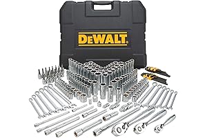 204-Piece Socket Set with Case by DEWALT: Equipping Pros and DIYers Alike