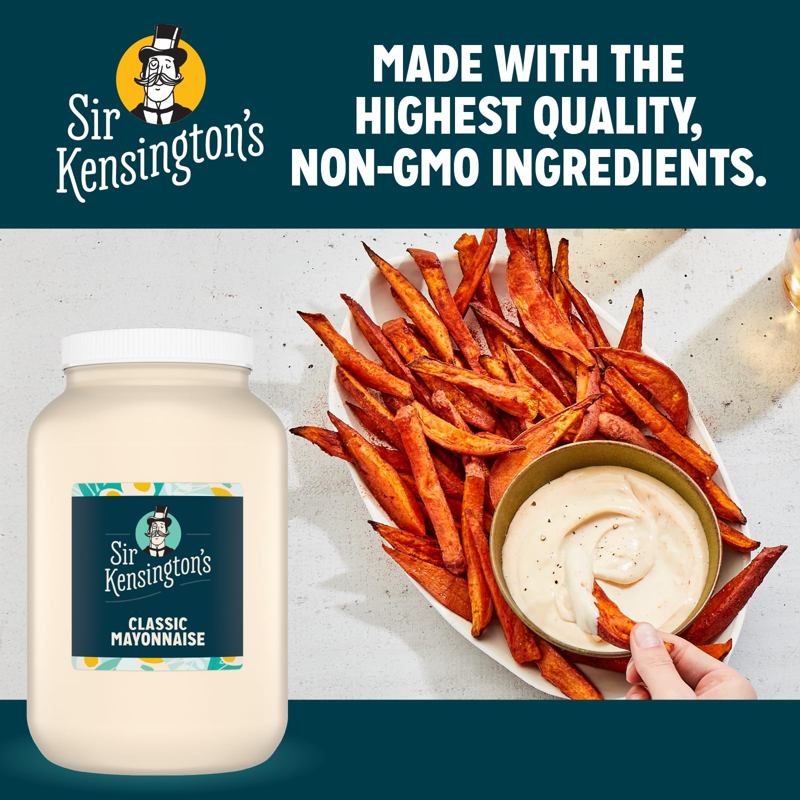 まよねーず Sir Kensington's Classic Mayonnaise 4 x 1 gal
