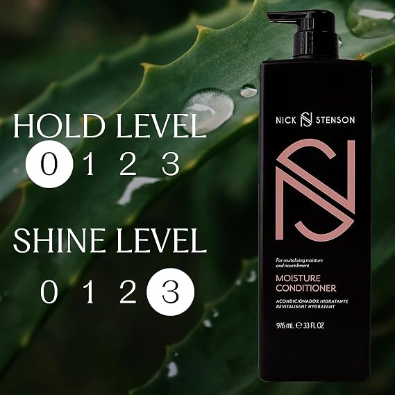 Moisture Conditioner - Hydrates, Soothes & Moisturizes for Damaged, Color-Treated & Dry Hair while Protecting & Maintaining Color - Color-Safe Vegan (33.81 fl oz)