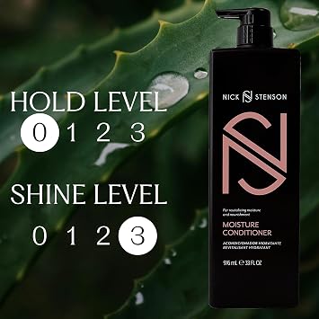 Moisture Conditioner - Hydrates, Soothes & Moisturizes for Damaged, Color-Treated & Dry Hair while Protecting & Maintaining Color - Color-Safe Vegan (33.81 fl oz)