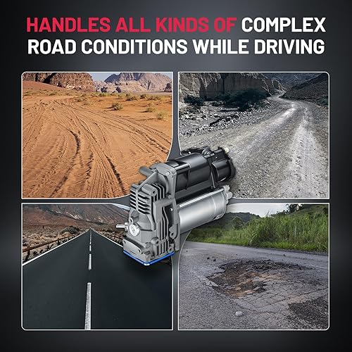Vista 30 de BDFHYK Compresor de suspensión de aire compatible con Jeep Grand Cherokee 2011-2021, 2022 Grand Cheroke WK, reemplazo #68041137AF,68204730AB