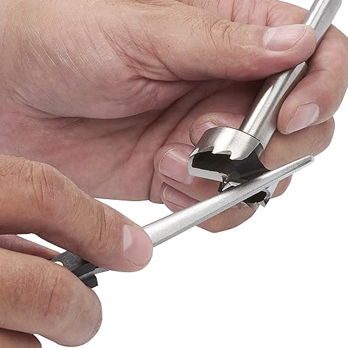 Miniatura 7 de Trend Mini lima cónica de diamante fino de 3 pulgadas para carpintería, jardinería y herramientas domésticas, DWS/TF3M/F