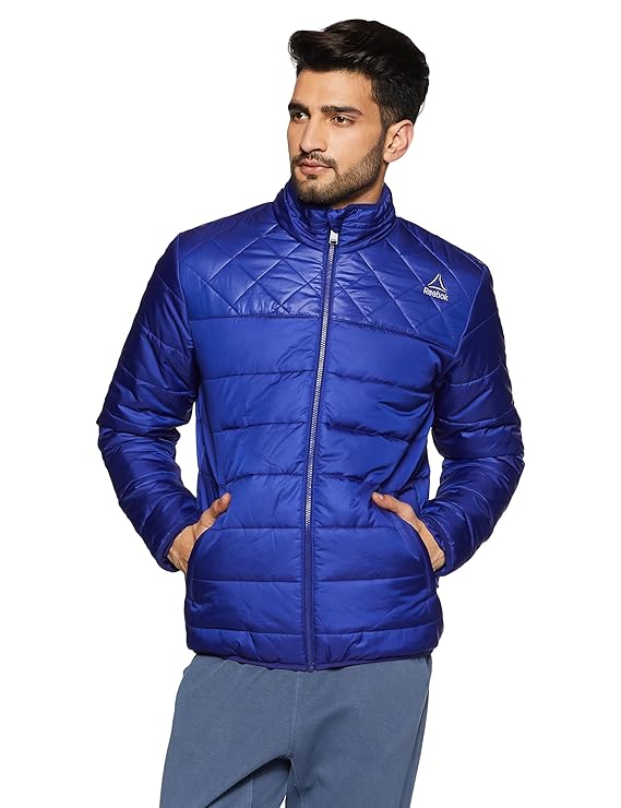 Buy Reebok Men's Track Jacket (CE3318_Pigmpu_XL) at Amazon.in