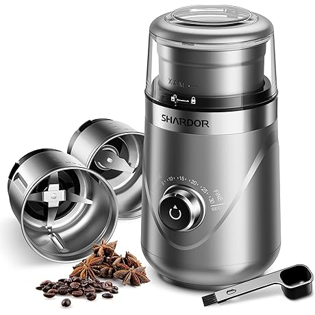 Shardor Coffee Grinder: An Electric Grinder for Precision Coffee Grinding