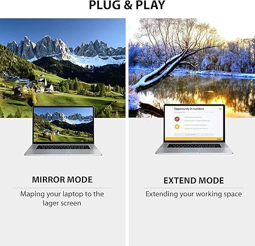 Miniatura 4 de PRO USB-C HDMI compatible con Your Nothing Ear 1 a 4k con puerto de alimentación, cable de 6 pies a 2160p a 60Hz, cable de 6 pies6.6 ft